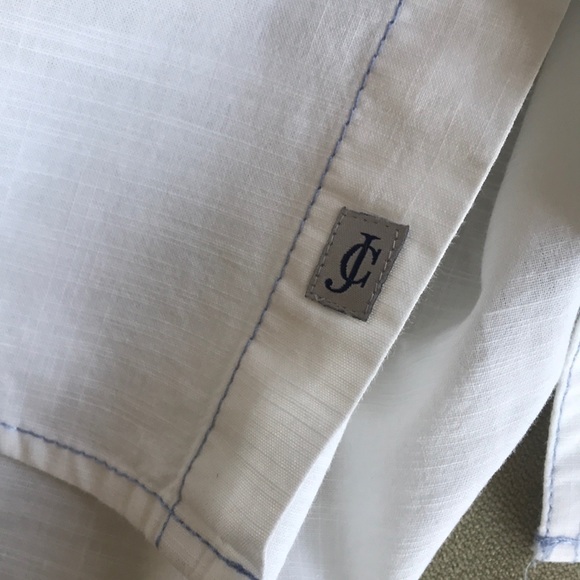 James Campbell White Button  Down Shirt Size SP - Picture 11 of 12
